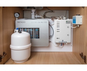Фильтр-активатор для воды Изумруд КФТО (три в одном) ДУ с системой обратного осмоса
