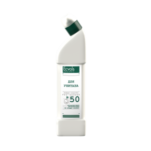 Гипоаллергенное средство для чистки унитаза Ecvols №0 без хлорки и запаха, 750 мл