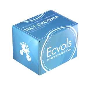 Тест-система Ecvols-CLO, свободный остаточный хлор, 50 тестов